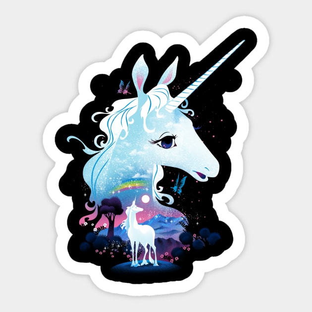 A Magical Forest Sticker by DANDINGEROZZ